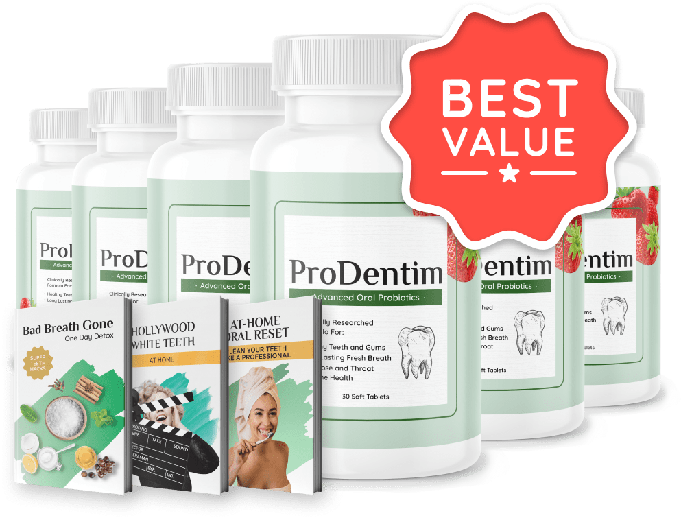 ProDentim 6 bottles pack